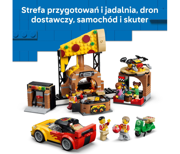 LEGO CITY 60496 Dostawa pizzy z pojazdami - 1529819 - zdjęcie 5